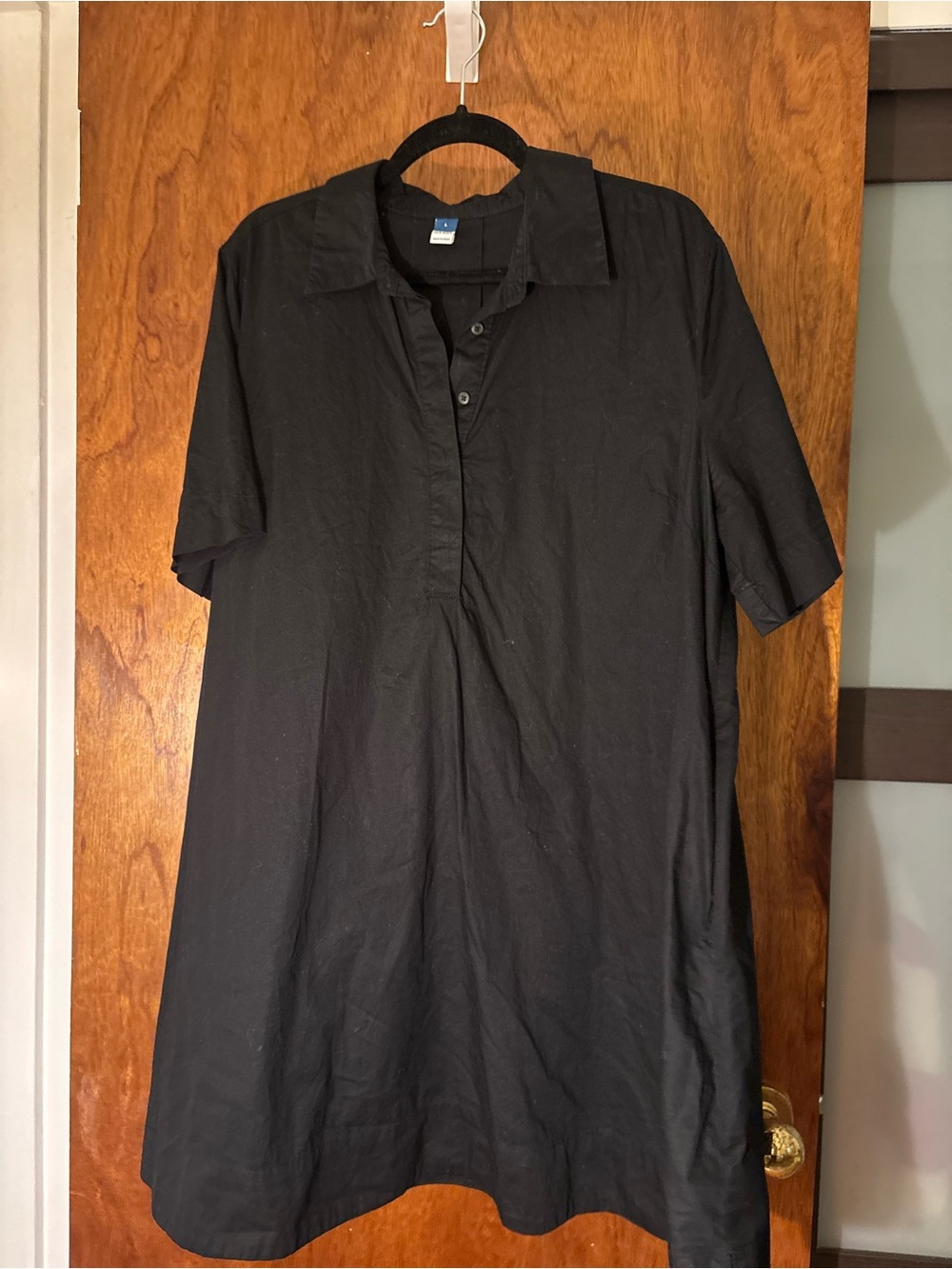 Women’s black dress Black Short-Sleeve